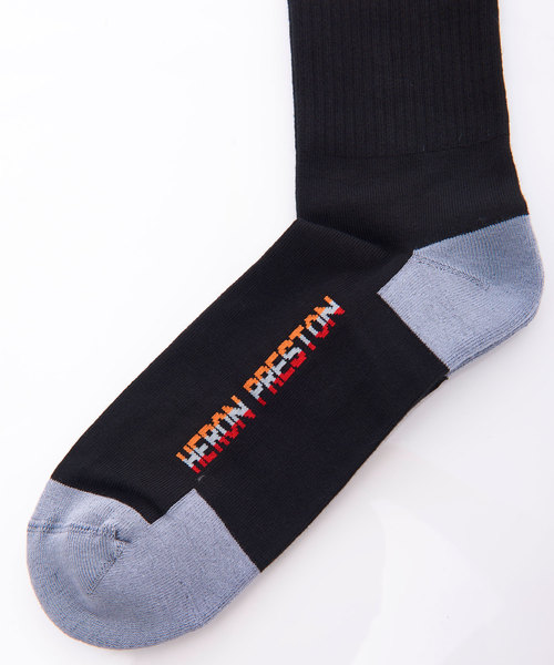HERON PRESTON（ヘロンプレストン）の「HERON PRESTON “CTNMB”リブソックス（ソックス/靴下・メンズ・ブラック・FREE）」の3枚目の写真