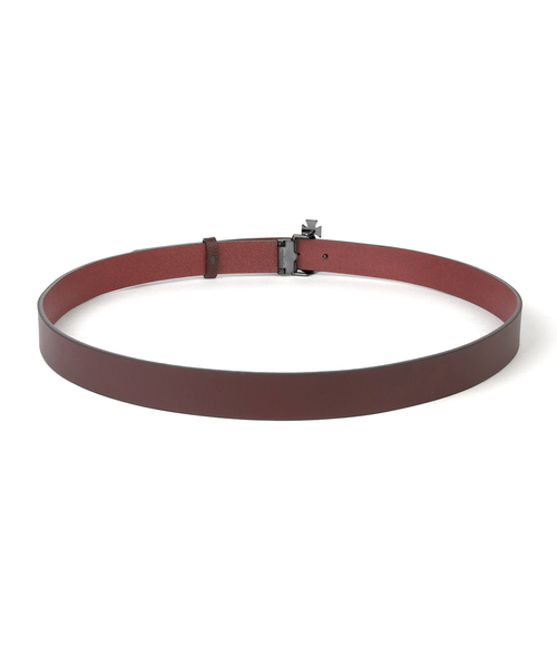 Vivienne Westwood MAN（ヴィヴィアンウエストウッドマン）の「ＯＲＢバックル レザーベルト【289726 820103】（ベルト・メンズ・ワインレッド/ブラック・FREE）」の4枚目の写真