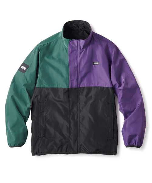 FTC（エフティーシー）の「COLOR BLOCKED REVERSIBLE JACKET（ナイロンジャケット・メンズ・ブラック/ネイビー・SMALL/MEDIUM/LARGE/X-LARGE）」の2枚目の写真