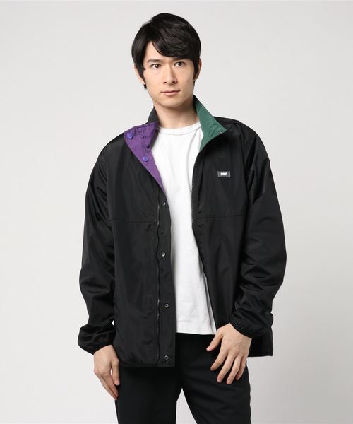 FTC（エフティーシー）の「COLOR BLOCKED REVERSIBLE JACKET（ナイロンジャケット・メンズ・ブラック/ネイビー・SMALL/MEDIUM/LARGE/X-LARGE）」の9枚目の写真