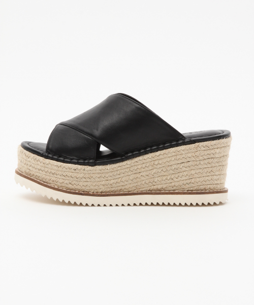 LOWRYS FARM（ローリーズファーム）の「コンビソールサンダル　826741（サンダル・レディース・ブラック/ブラウン・MEDIUM/LARGE）」の6枚目の写真