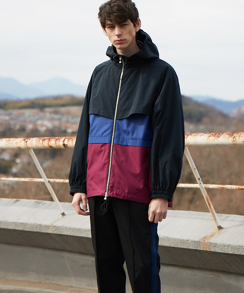 MAISON SPECIAL（メゾンスペシャル）の「オーバーサイズ配色フード