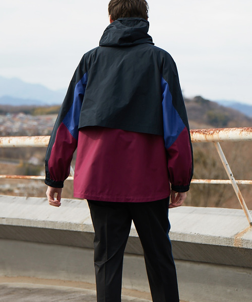 MAISON SPECIAL（メゾンスペシャル）の「オーバーサイズ配色フード