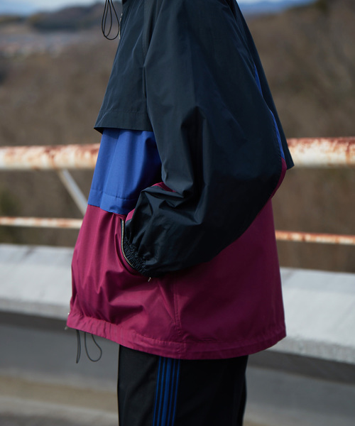 MAISON SPECIAL（メゾンスペシャル）の「オーバーサイズ配色フード