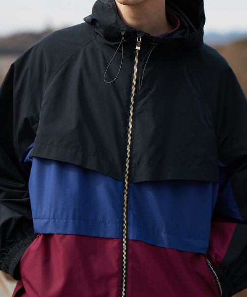 MAISON SPECIAL（メゾンスペシャル）の「オーバーサイズ配色フード