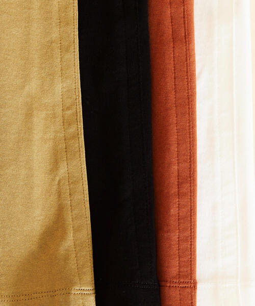 BEAUTY&YOUTH UNITED ARROWS（ビューティーアンドユースユナイテッドアローズ）の「BY∴ フレアマキシカットソーワンピース◆（ワンピース・レディース・オフホワイト/ブラック/ブラウン/オリーブ・FREE）」の8枚目の写真