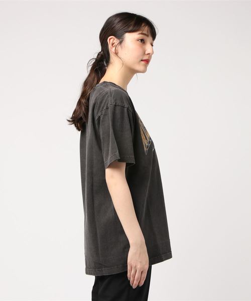kha:ki(カーキ)の「「KHA:KI / カーキ」ヴィンテージピグメントTシャツ"VINTAGE BLACK TEE"(Tシャツ/カットソー・レディース・ブラック系その他2/ブラック系その他3・2/1)」の3枚目の写真