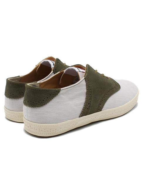 Admiral（アドミラル）の「【HAMNETT】アドミラルサイプラス2/ ローカットシューズ（スニーカー・メンズ・ベージュ/ライトブルー/レッド・LARGE/SMALL/MEDIUM）」の6枚目の写真