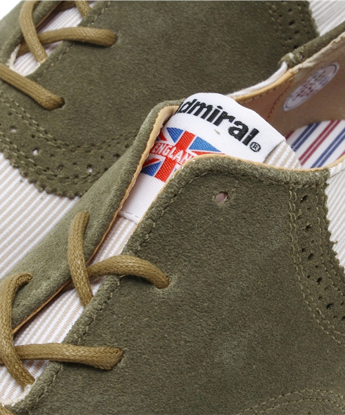 Admiral（アドミラル）の「【HAMNETT】アドミラルサイプラス2/ ローカットシューズ（スニーカー・メンズ・ベージュ/ライトブルー/レッド・LARGE/SMALL/MEDIUM）」の8枚目の写真