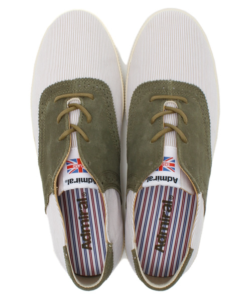 Admiral（アドミラル）の「【HAMNETT】アドミラルサイプラス2/ ローカットシューズ（スニーカー・メンズ・ベージュ/ライトブルー/レッド・LARGE/SMALL/MEDIUM）」の10枚目の写真