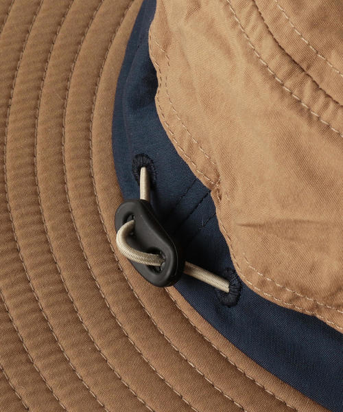 THE NORTH FACE（ザノースフェイス）の「THE NORTH FACE(ザノースフェイス) Horizon Hat（ハット・キッズ・ベージュ/ネイビー・KM:50-53cm/KL:54-56cm）」の8枚目の写真