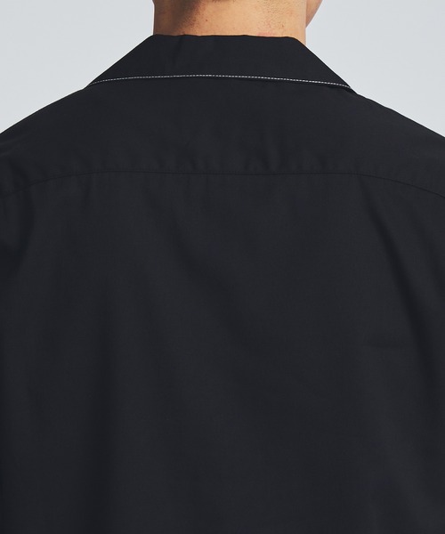 STUDIOUS（ステュディオス）の「【STUDIOUS】ステッチングオープンカラーシャツ【ZOZO限定アイテム】（シャツ/ブラウス・メンズ・ブラック/グレー/ブルー・1/2/3）」の18枚目の写真