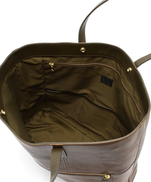 PORTER（ポーター）の「PORTER GRAB TOTE BAG <B印 YOSHIDA SELECT>（トートバッグ・メンズ・ブラック/ブラウン/オリーブ・ONE SIZE）」の4枚目の写真