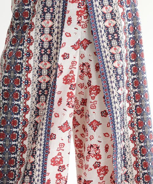 Bou Jeloud(ブージュルード)の「◆新柄登場◆オリエンタル柄パネルスカンツ(その他パンツ・レディース・ブラック/オフホワイト/ブラウン・38)」の12枚目の写真