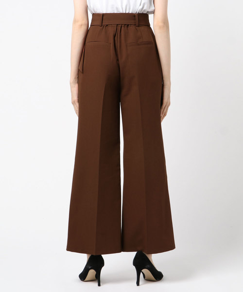 archives(アルシーヴ)の「ハイウエストストレートフレアワイドパンツ(その他パンツ・レディース・パープル/ブラウン/グレー系その他・MEDIUM)」の4枚目の写真