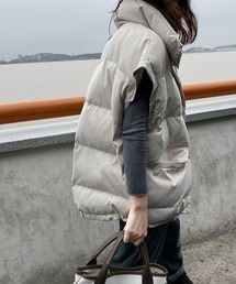 chuclla�i�`���N���j�́u�ychuclla�z�y2019AW�z�_�E�� �x�X�g �r�b�O�V���G�b�g �I�[�o�[�T�C�Y�R�[�g chw957�i�_�E���x�X�g�j�v