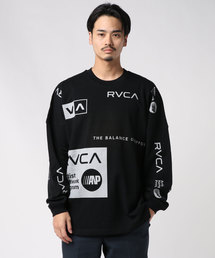 RVCA | 【RVCA/ルーカ】BOX OVER SIZE FIT LT オーバーサイズフィットプリントロンT(Tシャツ/カットソー)