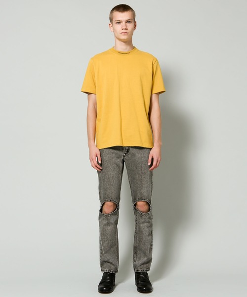 John lawrence sullivan ブリーチデニム+Tシャツ JOHN LAWRENCE SULLIVAN（ジョンローレンスサリバン）の「【JOHN