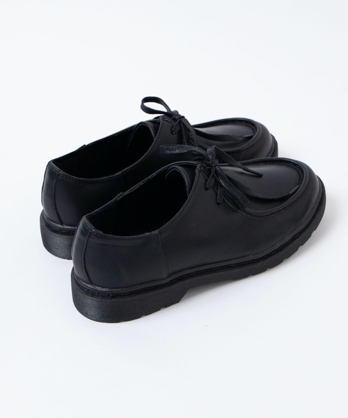 WEGO(ウィゴー)の「WEGO/チロリアンシューズ(ドレスシューズ・メンズ・ブラック・SMALL/MEDIUM/LARGE)」の5枚目の写真