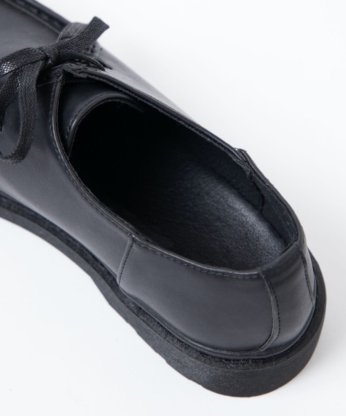 WEGO(ウィゴー)の「WEGO/チロリアンシューズ(ドレスシューズ・メンズ・ブラック・SMALL/MEDIUM/LARGE)」の4枚目の写真