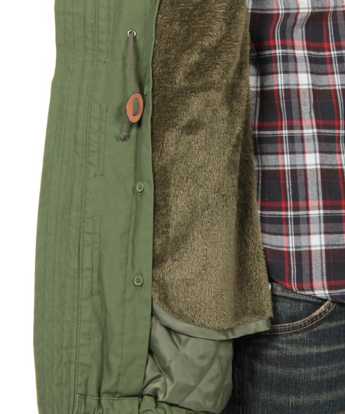VENCEEXCHANGE（ヴァンスエクスチェンジ）の「ミリタリーモッズコート（モッズコート・メンズ・オリーブ・LARGE/MEDIUM）」の15枚目の写真