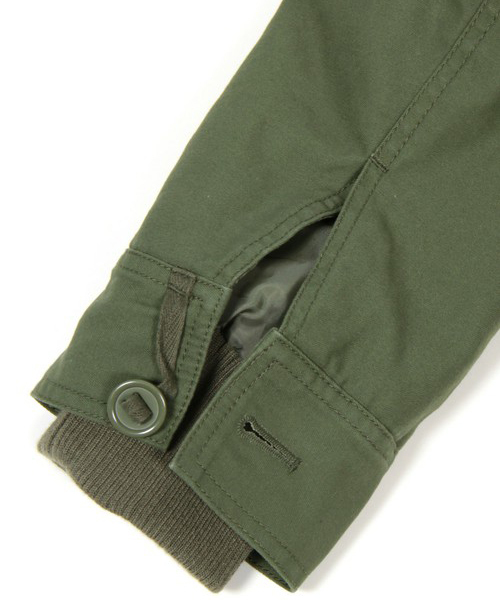 VENCEEXCHANGE（ヴァンスエクスチェンジ）の「ミリタリーモッズコート（モッズコート・メンズ・オリーブ・LARGE/MEDIUM）」の6枚目の写真