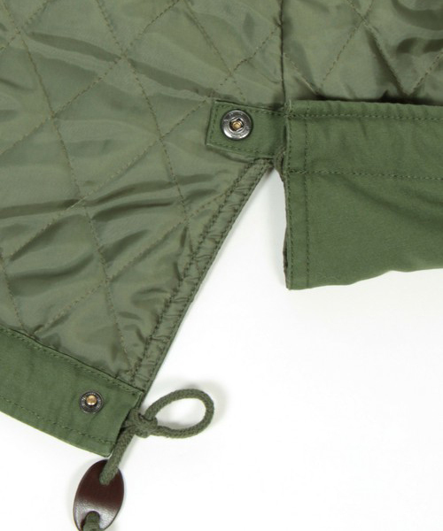 VENCEEXCHANGE（ヴァンスエクスチェンジ）の「ミリタリーモッズコート（モッズコート・メンズ・オリーブ・LARGE/MEDIUM）」の3枚目の写真