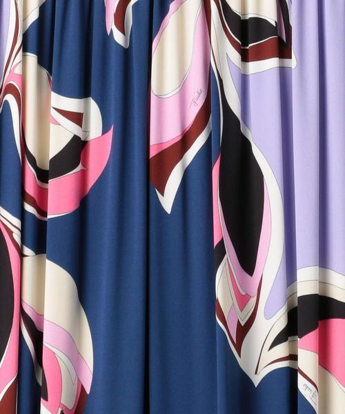 エミリオプッチギャザースカート EMILIO PUCCI（エミリオプッチ）の「＜EMILIO PUCCI（エミリオ プッチ