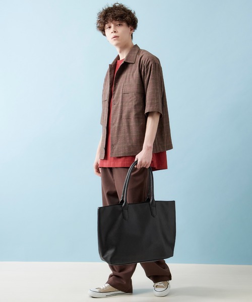 MONO-MART（モノマート）の「Basic Neoleather Big ToteBag（トート 