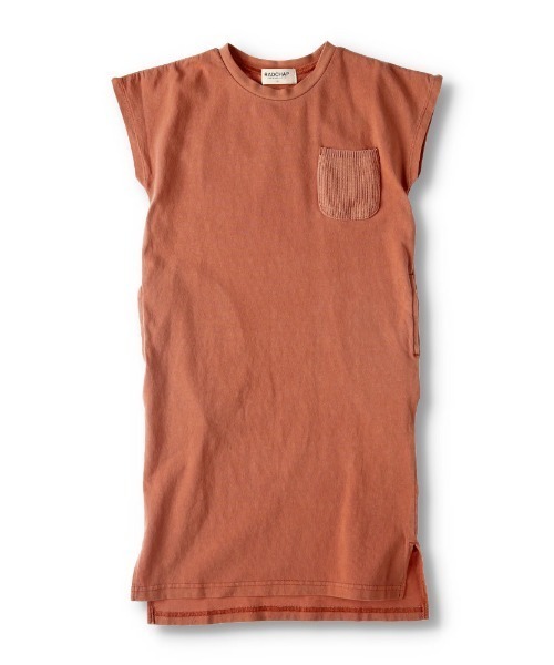 RADCHAP（ラッドチャップ）の「【ペア】ピグメントワンピース（ワンピース・キッズ・オレンジ/ブルー・90cm/100cm/110cm/120cm/130cm/140cm/150cm）」の7枚目の写真