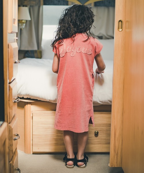 RADCHAP（ラッドチャップ）の「【ペア】ピグメントワンピース（ワンピース・キッズ・オレンジ/ブルー・90cm/100cm/110cm/120cm/130cm/140cm/150cm）」の6枚目の写真