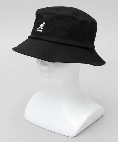 KANGOL（カンゴール）の「【 KANGOL / カンゴール 】 ウォッシュド キャンバス バケットハット（ハット・メンズ・ホワイト/ブラック/ベージュ・L）」の14枚目の写真