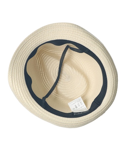 Kids Foret（キッズフォーレ）の「洗えるたためる中折れ帽子（ハット・キッズ・ブラウン/ネイビー/ベージュ・54/56/50/52/48）」の6枚目の写真