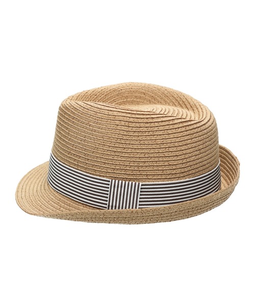 Kids Foret（キッズフォーレ）の「洗えるたためる中折れ帽子（ハット・キッズ・ブラウン/ネイビー/ベージュ・54/56/50/52/48）」の11枚目の写真