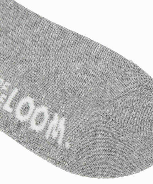 FRUIT OF THE LOOM（フルーツオブザルーム）の「FRUIT OF THE LOOM　クルー丈底パイル刺繍３Pソックス（ソックス/靴下・レディース・マルチ・FREE）」の4枚目の写真