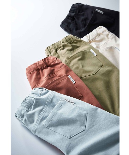 Live in comfort(リブインコンフォート)の「リブ イン コンフォート あったかパンツの新定番!両面微起毛のやさしいねパンツ(その他パンツ・レディース・ベージュ/サックスブルー/カーキ/ダークグレー/オフホワイト/イエロー/ブルー/ライトカーキ/ライトブルー/オレンジ/グリーン系その他/ライトベージュ・7/10/8/5/9/6)」の17枚目の写真