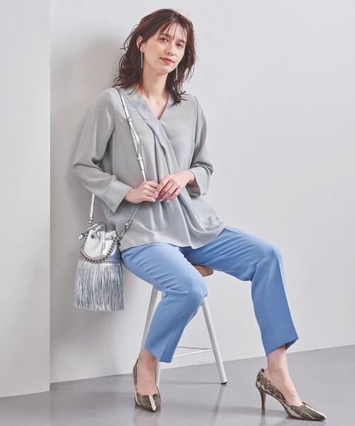 ユナイテッドアローズ／美品❤️アシンメトリータックブラウス オフホワイト MARW UNITED ARROWS（マルゥ ユナイテッドアローズ）の「＜MARW