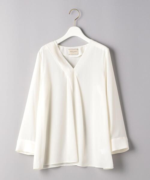 UNITED ARROWS - UNITED ARROWS アシンメトリーブラウス36 UNITED ARROWS（ユナイテッドアローズ）の「UBCB アシンメトリー