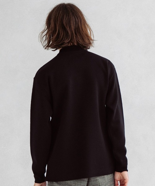 UNITED TOKYO（ユナイテッドトウキョウ）の「ミラノリブモックネックネックニット（ニット/セーター・メンズ・グリーン/ホワイト/ベージュ/インディゴブルー/ブラック/カーキ・3/1/2）」の11枚目の写真