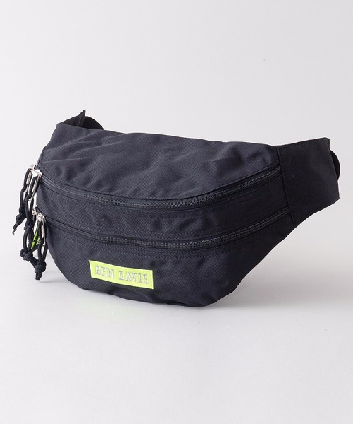 BEN DAVIS（ベンデイビス）の「【BEN DAVIS/ベンデイビス】ＢＯＸロゴウエストバッグ　ＢＤＷ－９０４２Ｂ（ボディバッグ/ウエストポーチ・メンズ・ブラック/レッド/イエロー/パープル・FREE）」の3枚目の写真