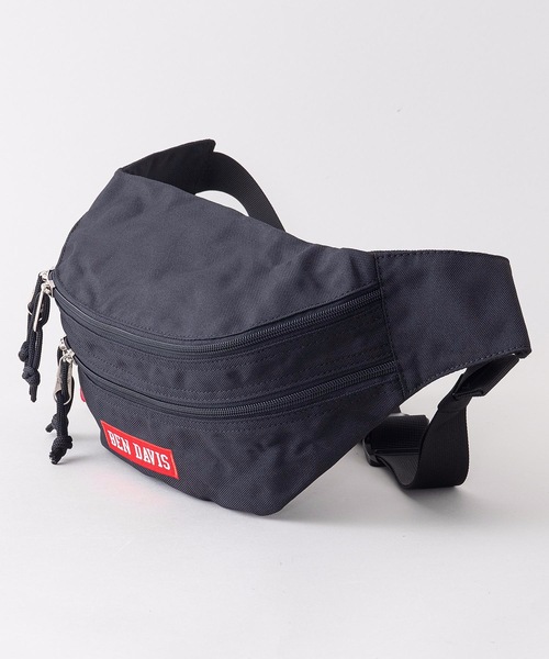 BEN DAVIS（ベンデイビス）の「【BEN DAVIS/ベンデイビス】ＢＯＸロゴウエストバッグ　ＢＤＷ－９０４２Ｂ（ボディバッグ/ウエストポーチ・メンズ・ブラック/レッド/イエロー/パープル・FREE）」の7枚目の写真