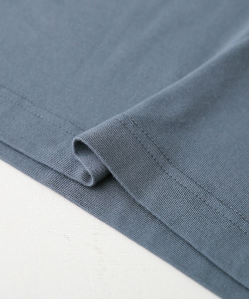 osharewalker(オシャレウォーカー)の「『レイヤード風ミリオンホット指穴ロンT』(Tシャツ/カットソー・レディース・アイボリー/バーガンディー/グレイッシュブルー/ダークグレー/ブラック・1/2/3)」の19枚目の写真