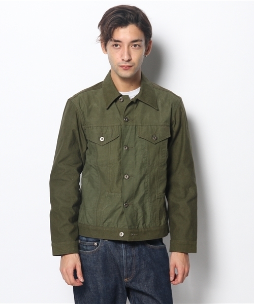 fennica Men's（フェニカメンズ）の「MONITALY / Trucker Jacket（その他アウター・メンズ・グリーン系その他・38/36）」の2枚目の写真