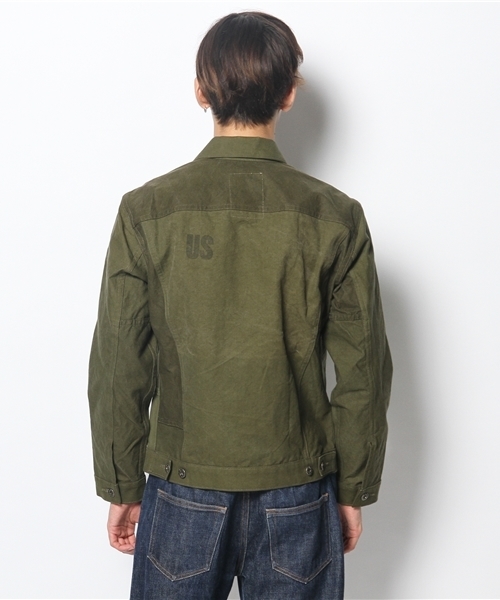fennica Men's（フェニカメンズ）の「MONITALY / Trucker Jacket（その他アウター・メンズ・グリーン系その他・38/36）」の4枚目の写真