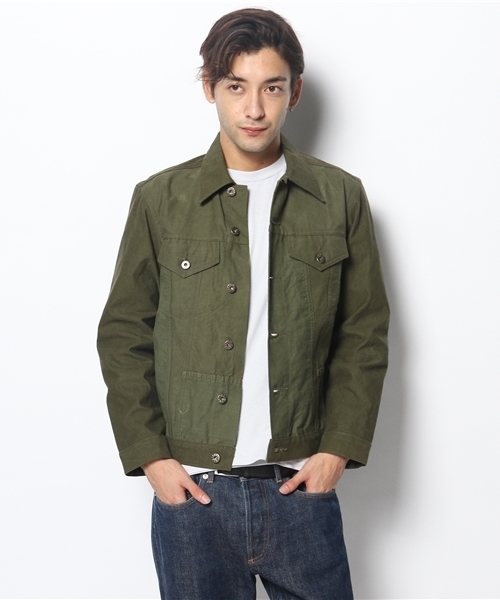 fennica Men's（フェニカメンズ）の「MONITALY / Trucker Jacket（その他アウター・メンズ・グリーン系その他・38/36）」の5枚目の写真