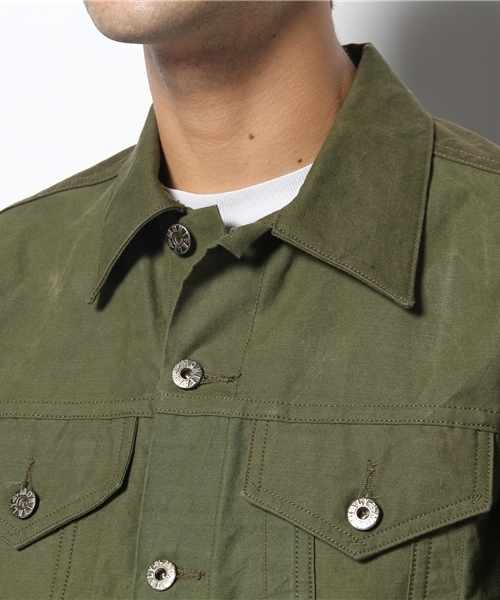 fennica Men's（フェニカメンズ）の「MONITALY / Trucker Jacket（その他アウター・メンズ・グリーン系その他・38/36）」の7枚目の写真