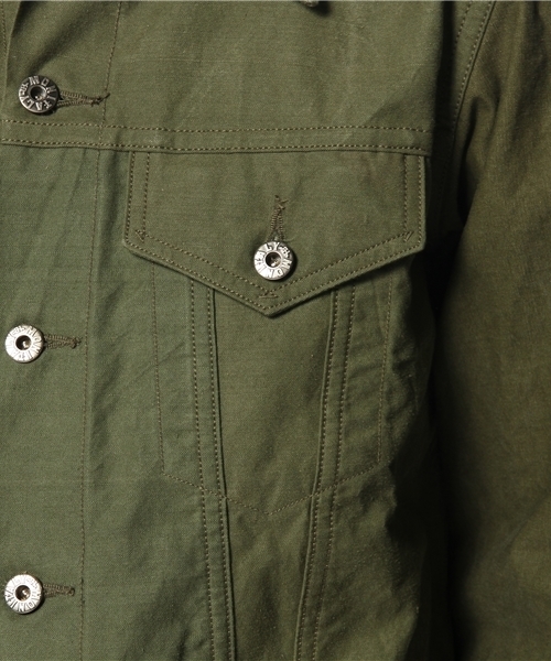 fennica Men's（フェニカメンズ）の「MONITALY / Trucker Jacket（その他アウター・メンズ・グリーン系その他・38/36）」の10枚目の写真