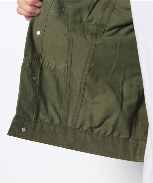 fennica Men's（フェニカメンズ）の「MONITALY / Trucker Jacket（その他アウター・メンズ・グリーン系その他・38/36）」の12枚目の写真