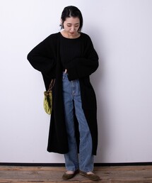 FREAK'S STORE | 【WEB限定】モヘア混 ロングニットカーディガン(カーディガン/ボレロ)