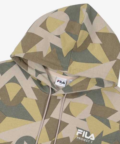 [FILA] ☆ジュウジェ着用☆ ピグメントウォッシュ加工パーカー FILA（フィラ）の「FILA×PROJECT 7 collection/フィラ